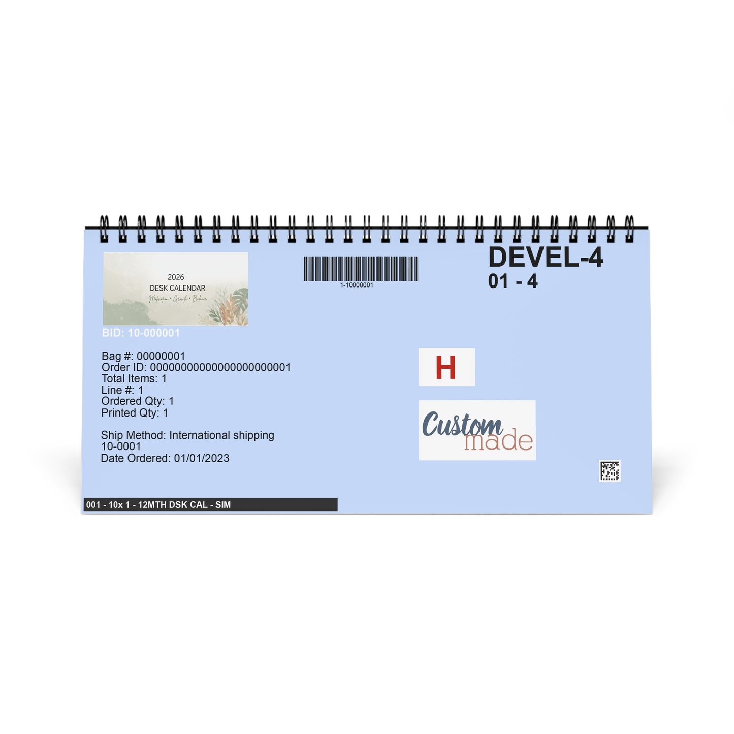 Desktop Calendar