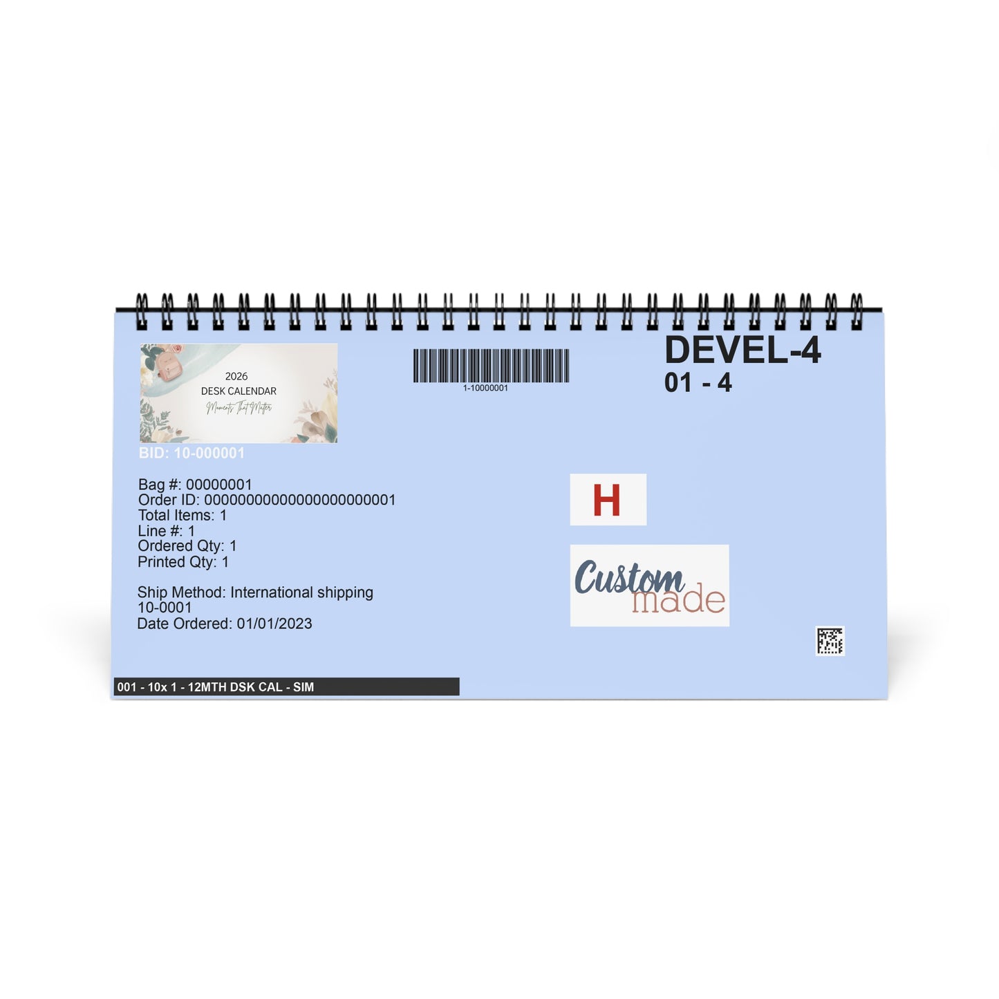 Desktop Calendar