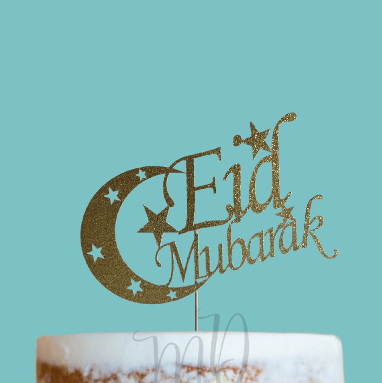 Eid Mubarak Cake Topper, Happy Eid Cake Topper, Eid Cake Topper, Eid Celebration.