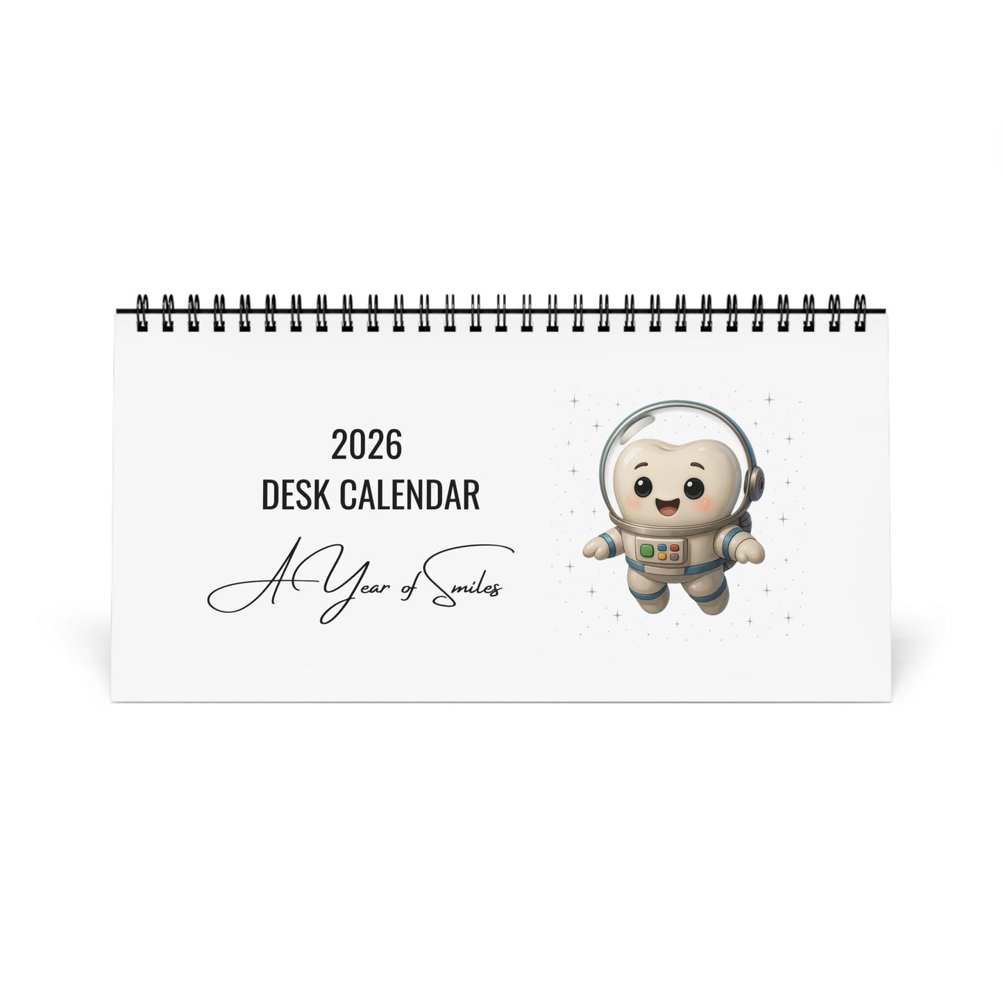 Desktop Calendar, 2026 Dental Desk Calendar, Dentist Gift, Dentist Office Decor, Hygienist Calendar, Dental Lab Decor.