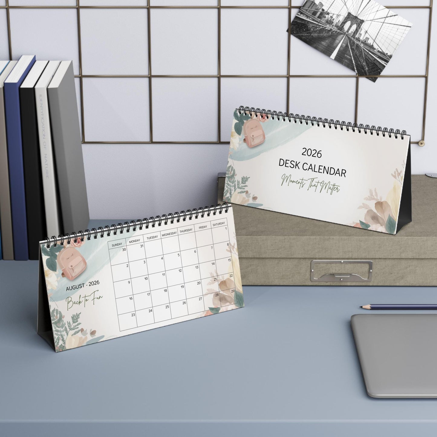 2026 Desk Calendar, Teachers Desktop Calendar, Inspirational Teacher Quotes, Monthly Motivation for Educators, Teacher Desk Decor Gift