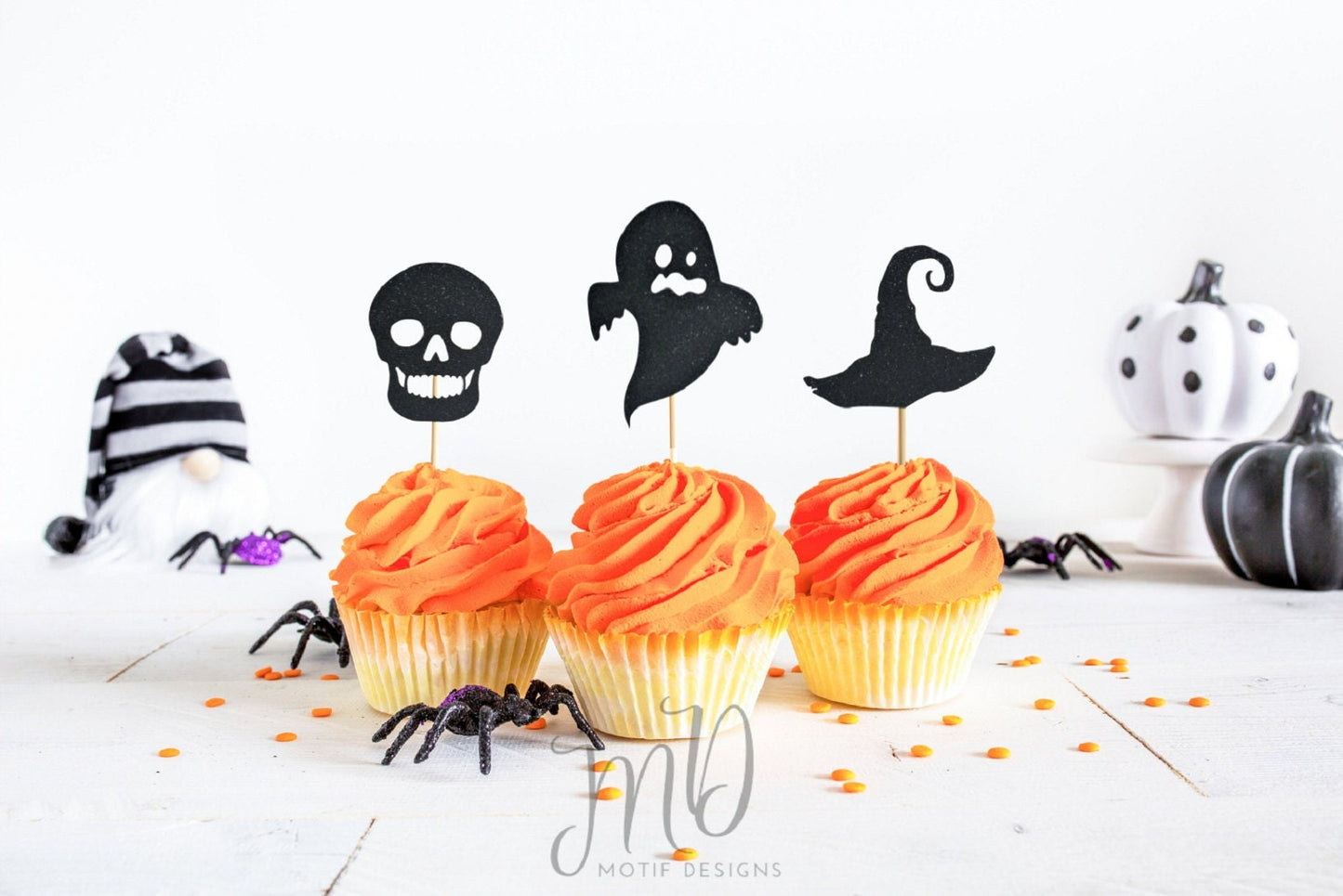 Happy Halloween Cake Topper, Halloween Characters Cupcake Toppers, Halloween Cupcake Toppers.