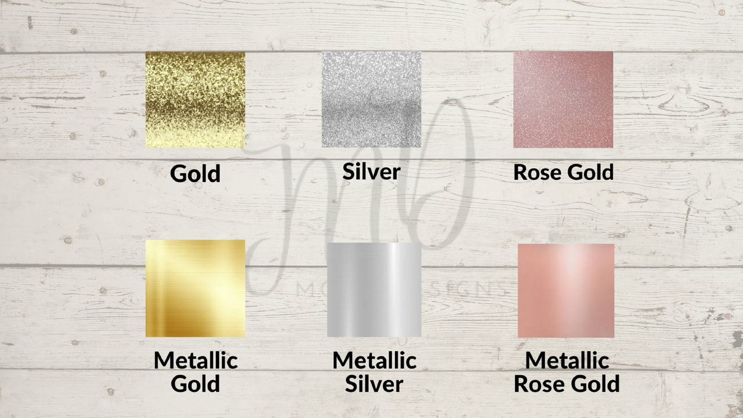 Initials Cake Topper, Arabic Letters Cake Topper, Custom Initials Cake Topper, Double-Sided Initials Cake Topper.