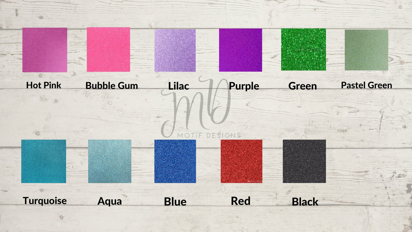 Happy Birthday Daddy Cake Topper, Glitter Cardstock