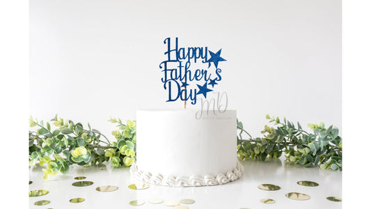 Happy Father's Day Cake Topper, Father's Day Party, Father's Day Sign, Father's Day Ideas